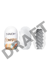 Набор мастурбаторов нереалистичных Svakom Hedy X5 Mixed (5 шт.), TPE, белый, 9 см