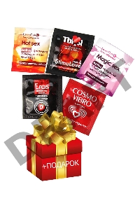 НаборТем кто любит погорячее 5 саше+ подарок