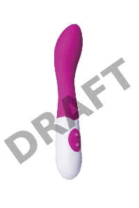 Стимулятор точки G TOYFA A-Toys Kari, силикон, розовый, 19,2 см