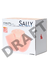 Мастурбатор реалистичный KOKOS Sally, TPR, бежевый, 16.5 см