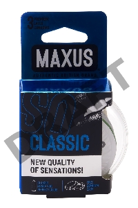 Презервативы классические MAXUS AIR Classic №3 п/к