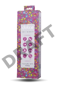 Вибратор TOYFA Dolce Leo, силикон, розовый, 16,5см