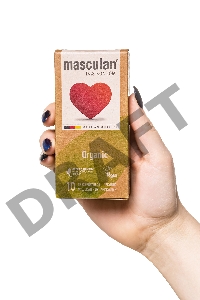 Презервативы masculan  ORGANIC № 10 утонченные, 18,5 см, 5.3 см, 10 шт.