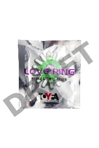 Эрекционное кольцо TOYFA, TPE, зеленый