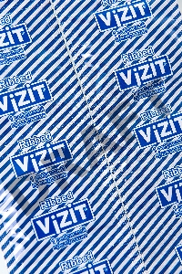 Презервативы VIZIT Ribbed Ребристые 12 шт, латекс, 18 см