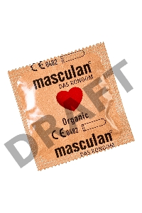 Презервативы masculan  ORGANIC № 10 утонченные, 18,5 см, 5.3 см, 10 шт.