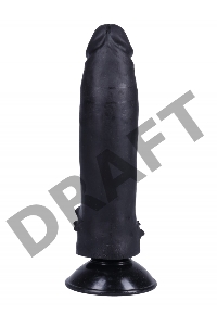 Фаллоимитатор на присоске №10, черный