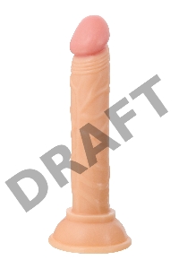 Анальный фаллоимитатор TOYFA Basic, PVC, телесный,14 см