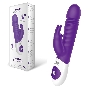 Фиолетовый вибратор-кролик The Sonic Rabbit - 22 см.