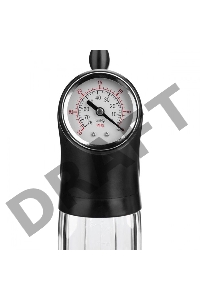 Помпа с манометром и удобным рычагом Mojo Momentum