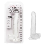 Прозрачный фаллоимитатор Size Queen 8 - 25,5 см.