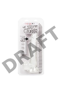 Прозрачный фаллоимитатор Size Queen 8 - 25,5 см.