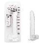 Прозрачный фаллоимитатор-гигант Size Queen 10 - 30,5 см.