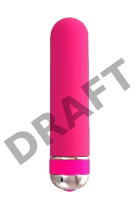 Нереалистичный вибратор A-Toys by TOYFA Mastick mini, ABS пластик, розовый, 13 см