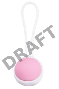 Вагинальный шарик Jiggle Balls с петлёй