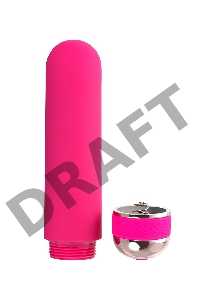 Нереалистичный вибратор A-Toys by TOYFA Mastick mini, ABS пластик, розовый, 13 см