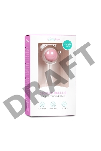 Вагинальный шарик Jiggle Balls с петлёй