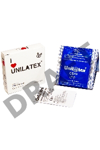 Ультратонкие презервативы Unilatex Ultra Thin - 3 шт.