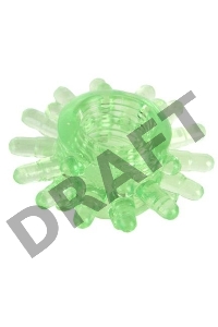 Эрекционное кольцо TOYFA, TPE, зеленый