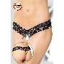 Трусики из кружева SoftLine Collection, черный, M/L