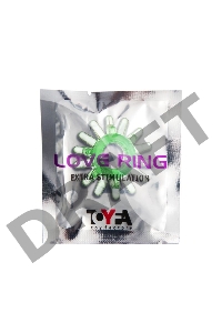 Эрекционное кольцо TOYFA, TPE, зеленый