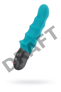 Пульсатор Fun Factory STRONIC SURF, силикон, голубой, 20,8 см