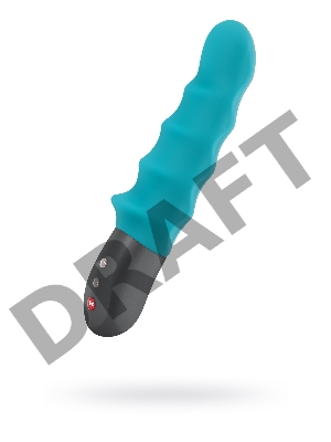 Пульсатор Fun Factory STRONIC SURF, силикон, голубой, 20,8 см