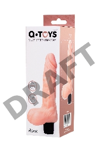 Реалистичный вибратор A-Toys by TOYFA Multi-Speed, TPE, телесный, 20 см