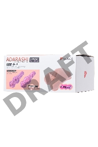 Мастурбатор реалистичный KOKOS Adarashi 2 c двойным слоем, TPR, бежевый, 20 см