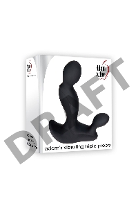 Adam & Eve ADAM'S VIBRATING TRIPLE PROBE Вибромассажер простаты