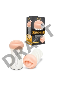 Мастурбатор-ротик ZOLO DEEP THROAT