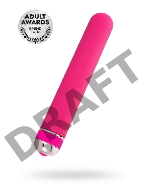 Нереалистичный вибратор A-Toys by TOYFA Mastick, ABS пластик, розовый, 18 см