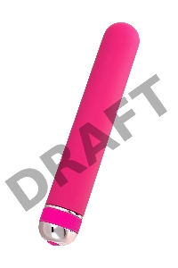 Нереалистичный вибратор A-Toys by TOYFA Mastick, ABS пластик, розовый, 18 см
