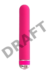 Нереалистичный вибратор A-Toys by TOYFA Mastick, ABS пластик, розовый, 18 см