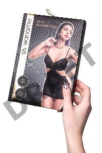 Комбинация Waname Fascination черная (54-56)