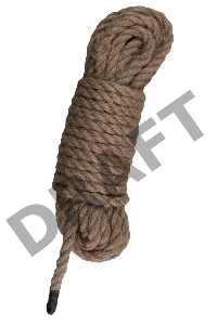 Пеньковая веревка для связывания Hemp Rope - 5 м.