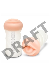 Мастурбатор-ротик ZOLO DEEP THROAT