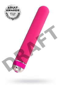Нереалистичный вибратор A-Toys by TOYFA Mastick, ABS пластик, розовый, 18 см