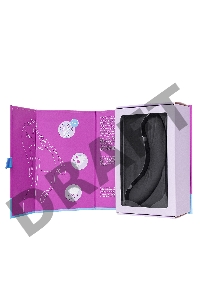 Вакуум-волновой бесконтактный стимулятор клитора Satisfyer Curvy Trinity 4, силикон, чёрный