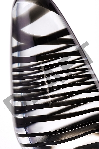 Анальная втулка Sexus Glass, стекло, прозрачный, 13 см, Ø 3,5 см