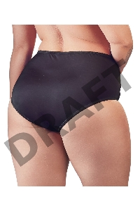 Cottelli Curves Трусики черные, размер 2XL