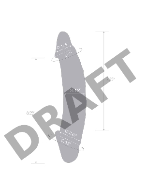 Двухголовый стимулятор с рельефом 10,5in GIRTHY REALISTIC GLASS DOUBLE DONG