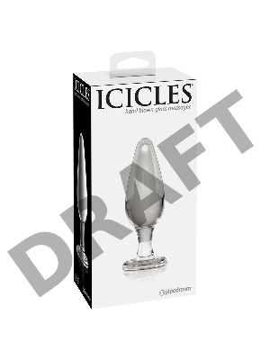 Стеклянная пробка Icicles No. 26 - Clear