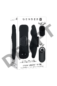 Gender X OUR UNDIE VIBE Вибровкладка в трусики с пультом ДУ