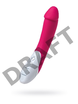 Вибратор Mystim Terrific Truman силиконовый, розовый, 27 см