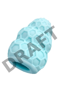 Мастурбатор A-Toys Flaff, TPE, бирюзовый, 8см, Ø 2,9 см
