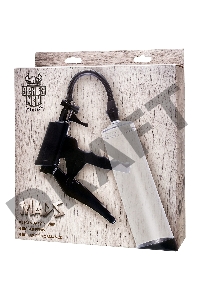 Механическая помпа для пениса Sexus Men Erection Mads, ABS-пластик, черная, 62 см