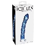 Стеклянный стимулятор Icicles No. 29 - Blue