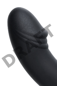 Анальный стимулятор TOYFA POPO Pleasure, водонепроницаемый, силикон, черный, 18 см, Ø 3,5 см