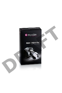 Электростимулятор Mystim Pubic Enemy No 1, хирургическая сталь, серебряный, 8,2 см